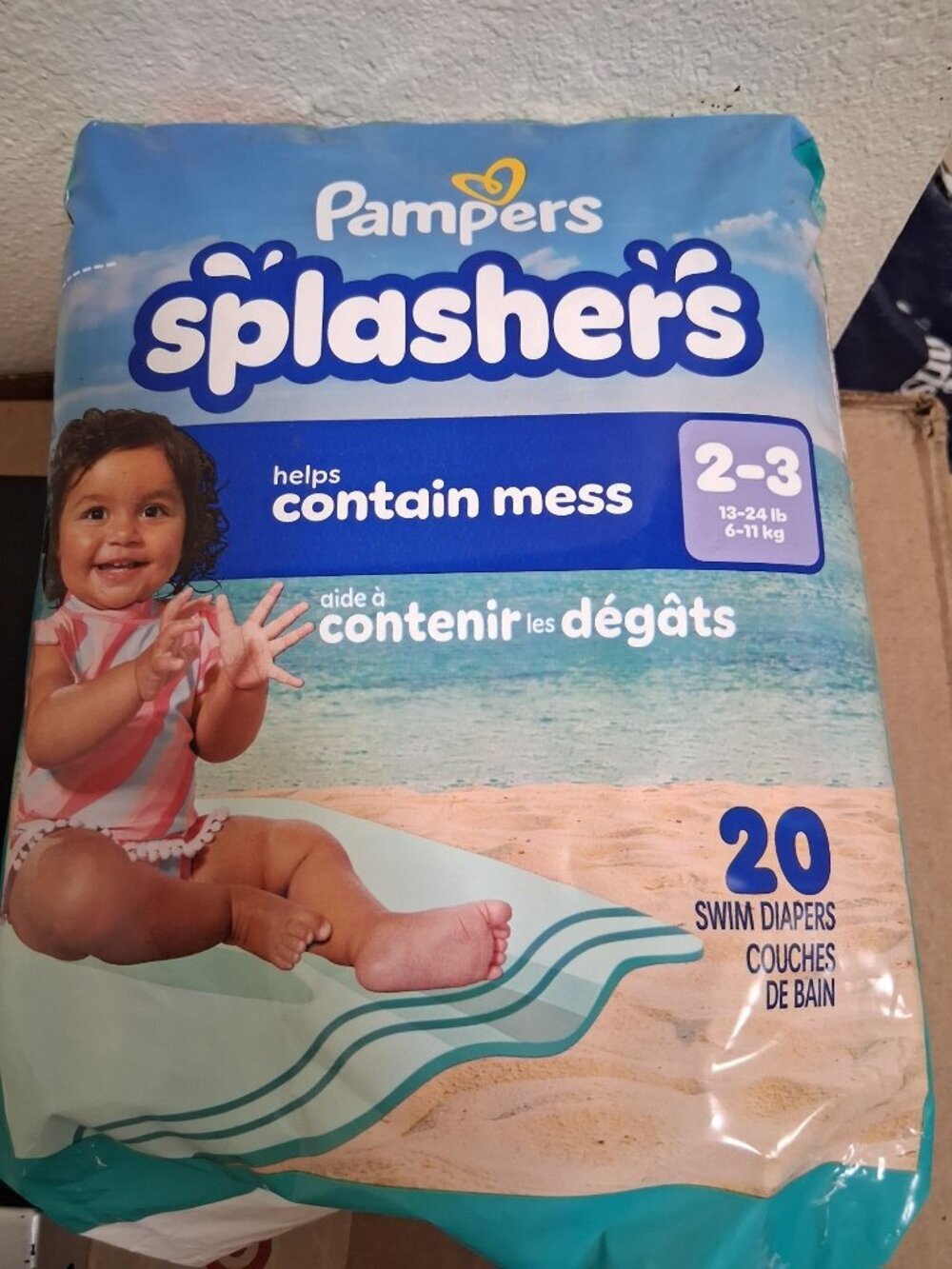Pampers Splashers Disposable Swim Pants Jumbo Pack - Size 2-3 - 20ct